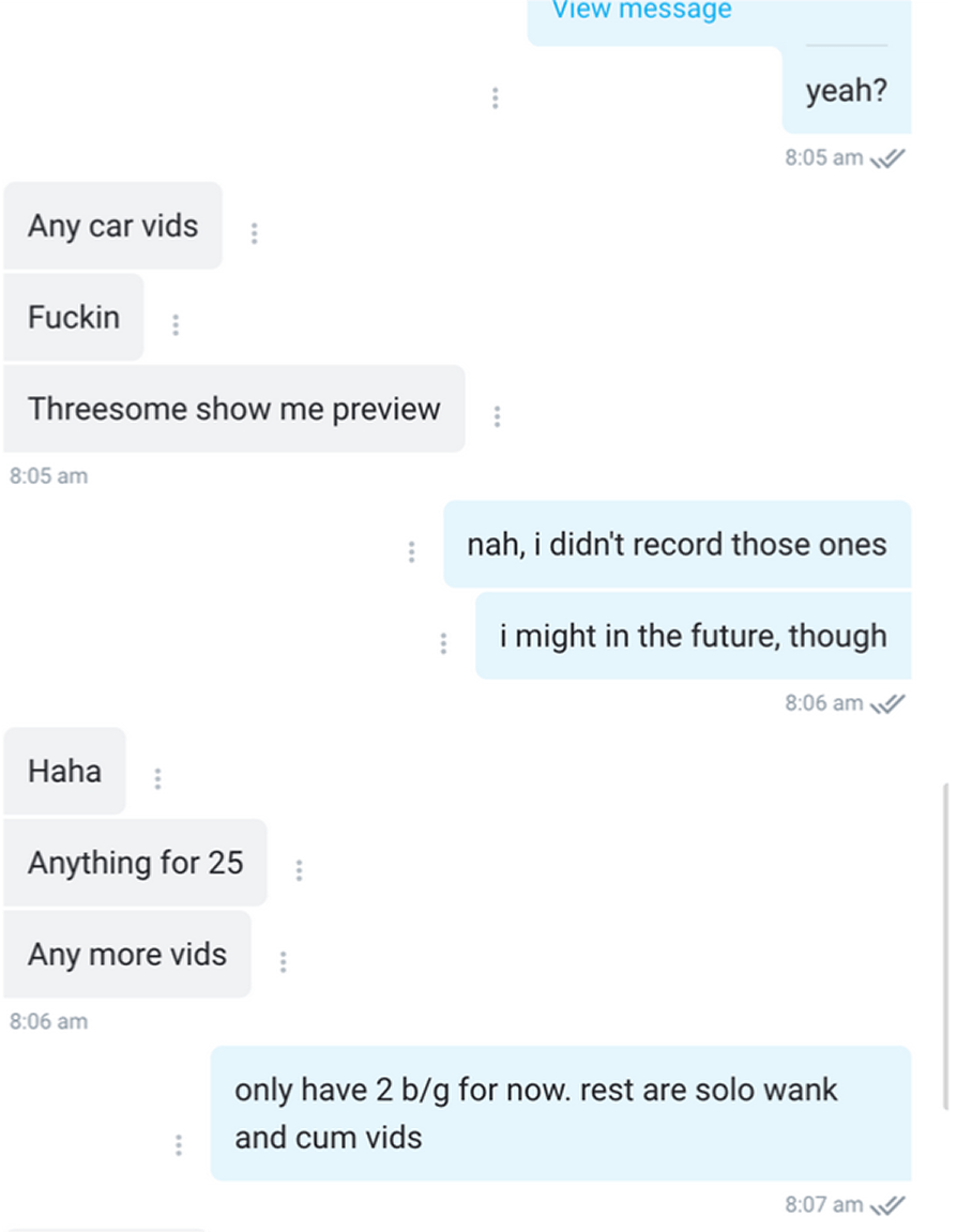 Sample chat