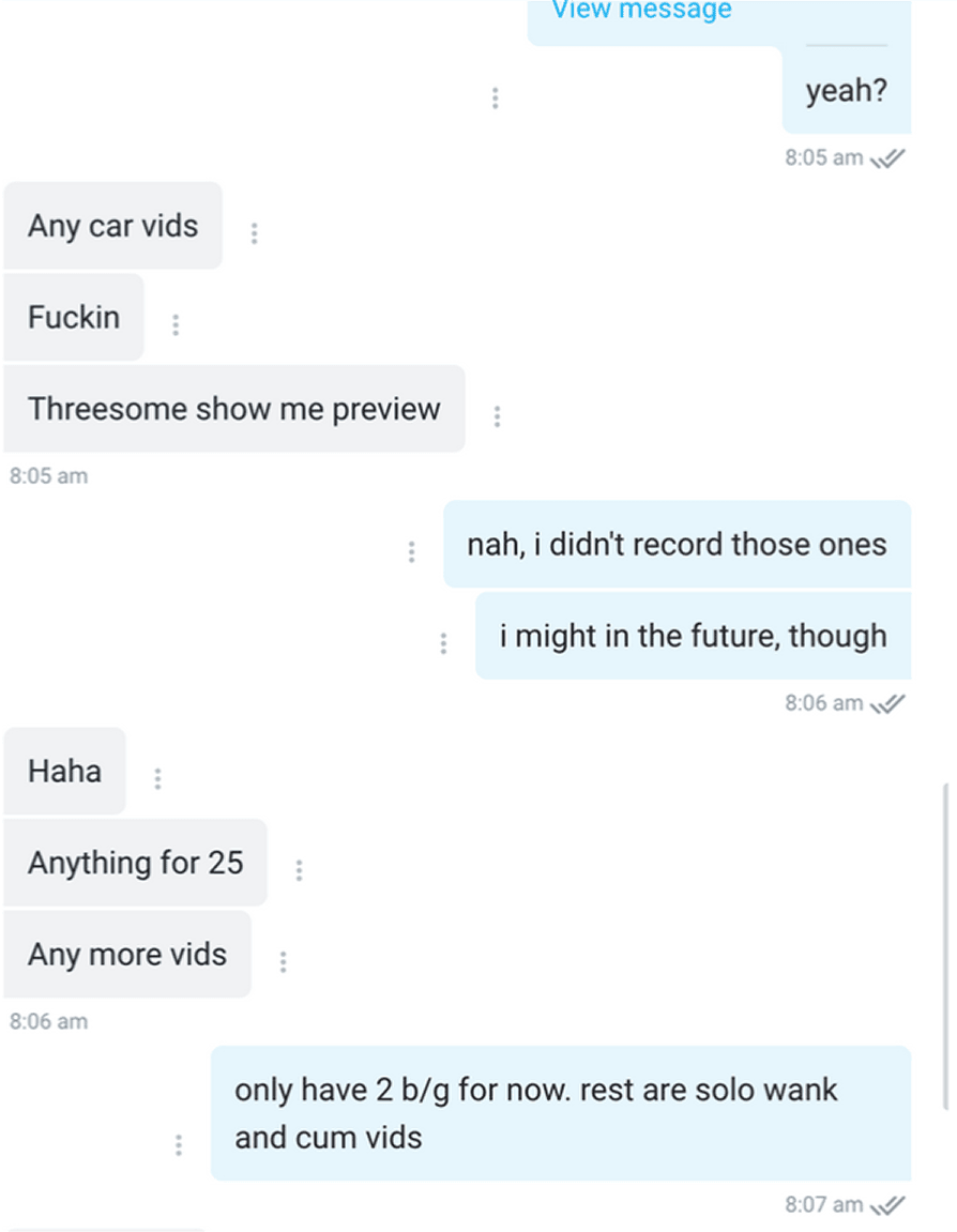 Sample chat